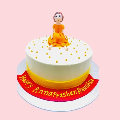 Baby Girl Theme Cake