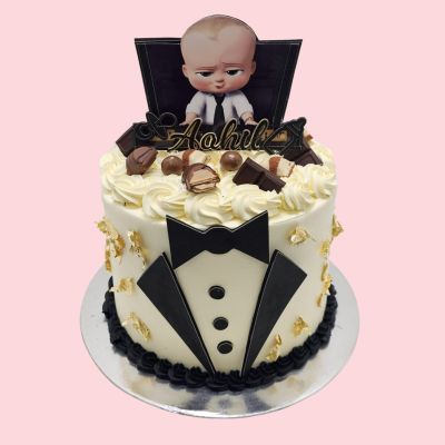Boss Baby Theme Cake