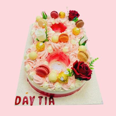 Number 8 Cake